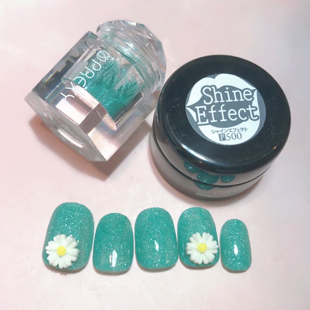 なかやまちえこ on LIPS 「Green🌼⠀⠀365日1日1ネイル制作72日め⠀⠀@prex..」(3枚目)