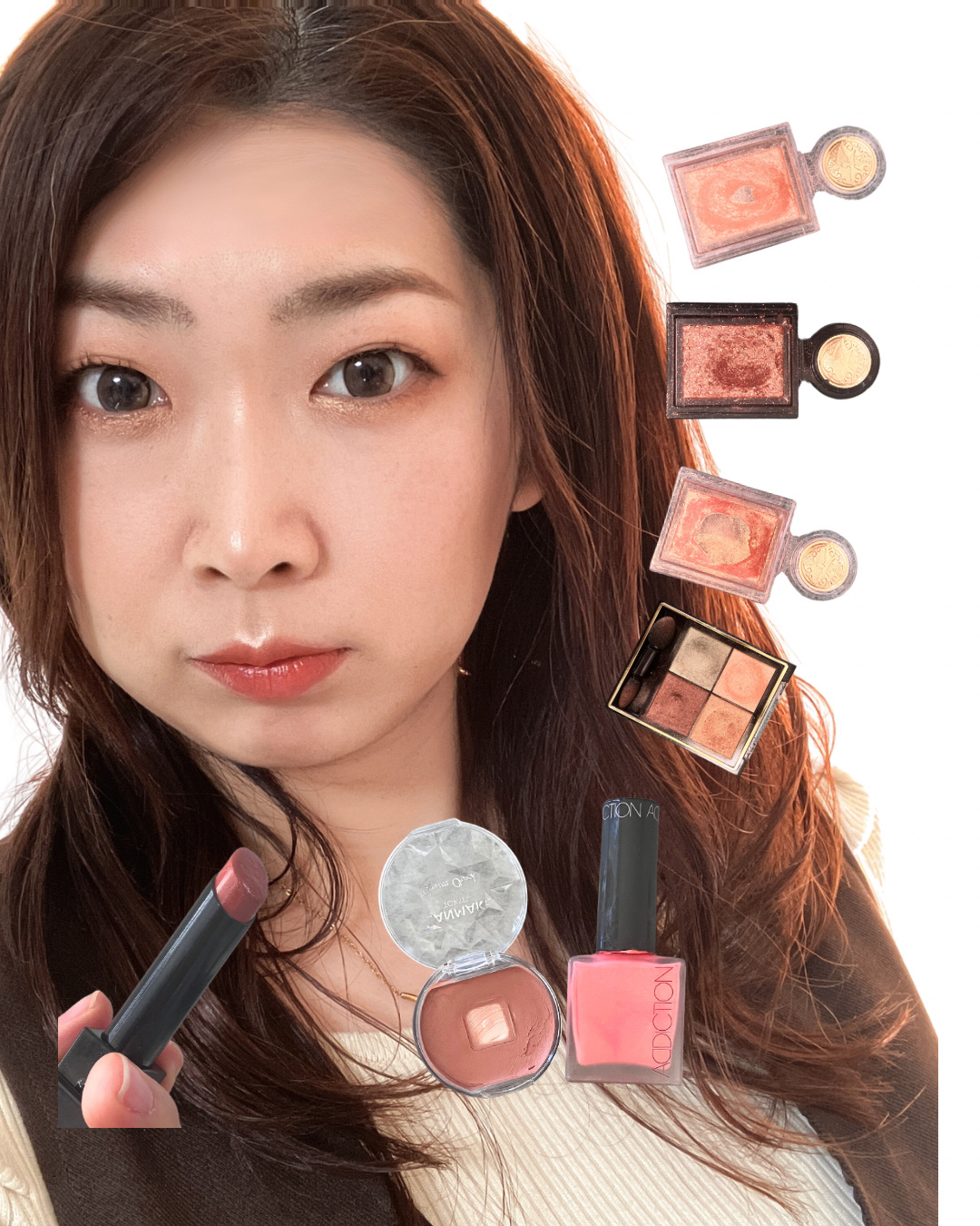 チークポリッシュ/ADDICTION/リキッドチークを使ったクチコミ（2枚目）