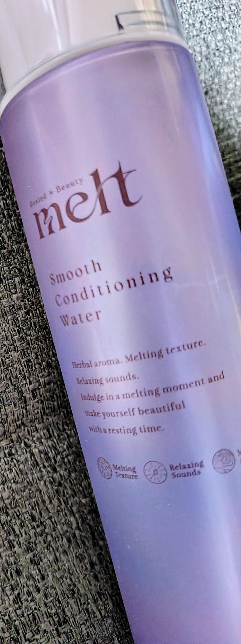 スムース コンディショニング ウォーター/melt/アウトバストリートメントを使ったクチコミ（1枚目）