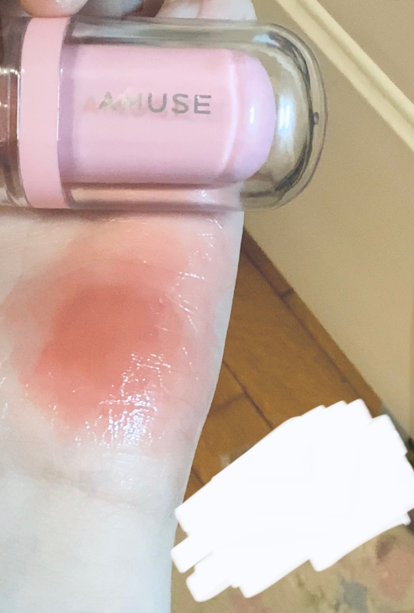 ジェルフィットティント/AMUSE/リップティントを使ったクチコミ(2枚目)