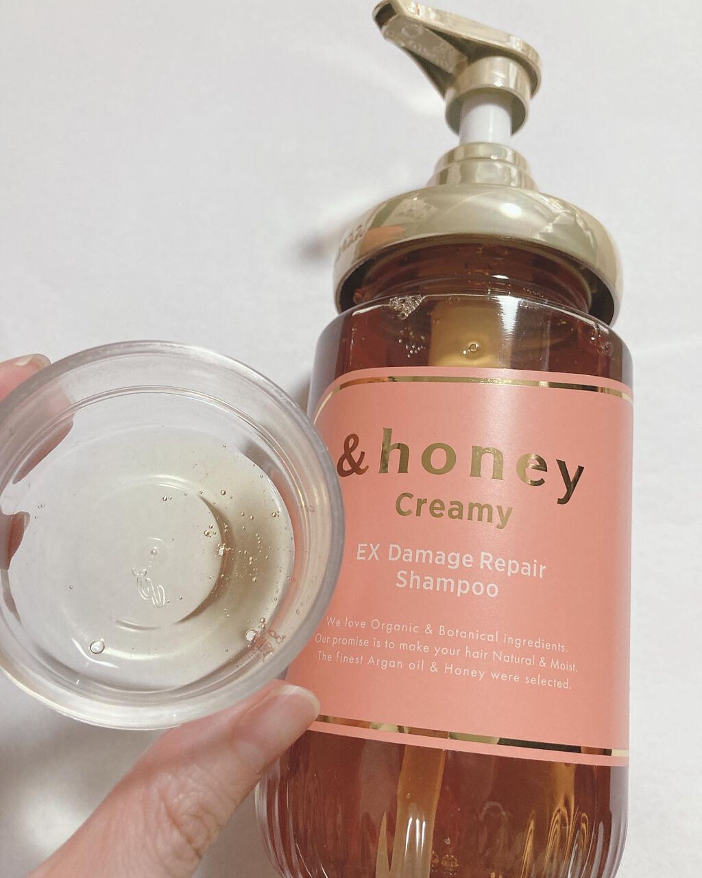 Creamy EXダメージリペアシャンプー1.0/ヘアトリートメント2.0/&honey/市販シャンプーを使ったクチコミ(4枚目)