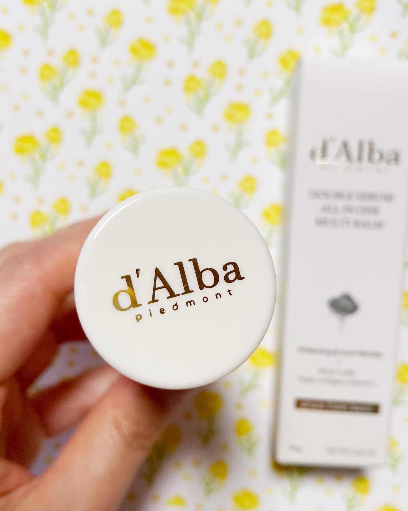 ダブルセラムオールインワンマルチバーム/ダルバ/フェイスバームを使ったクチコミ(3枚目)