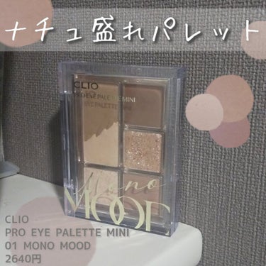 プロ アイパレット ミニ/CLIO/アイシャドウパレットを使ったクチコミ（1枚目）