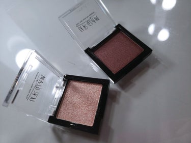 UR GLAM　POWDER EYESHADOW ヌーディーピンク〈パールラメ〉/U R GLAM/シングルアイシャドウを使ったクチコミ（1枚目）