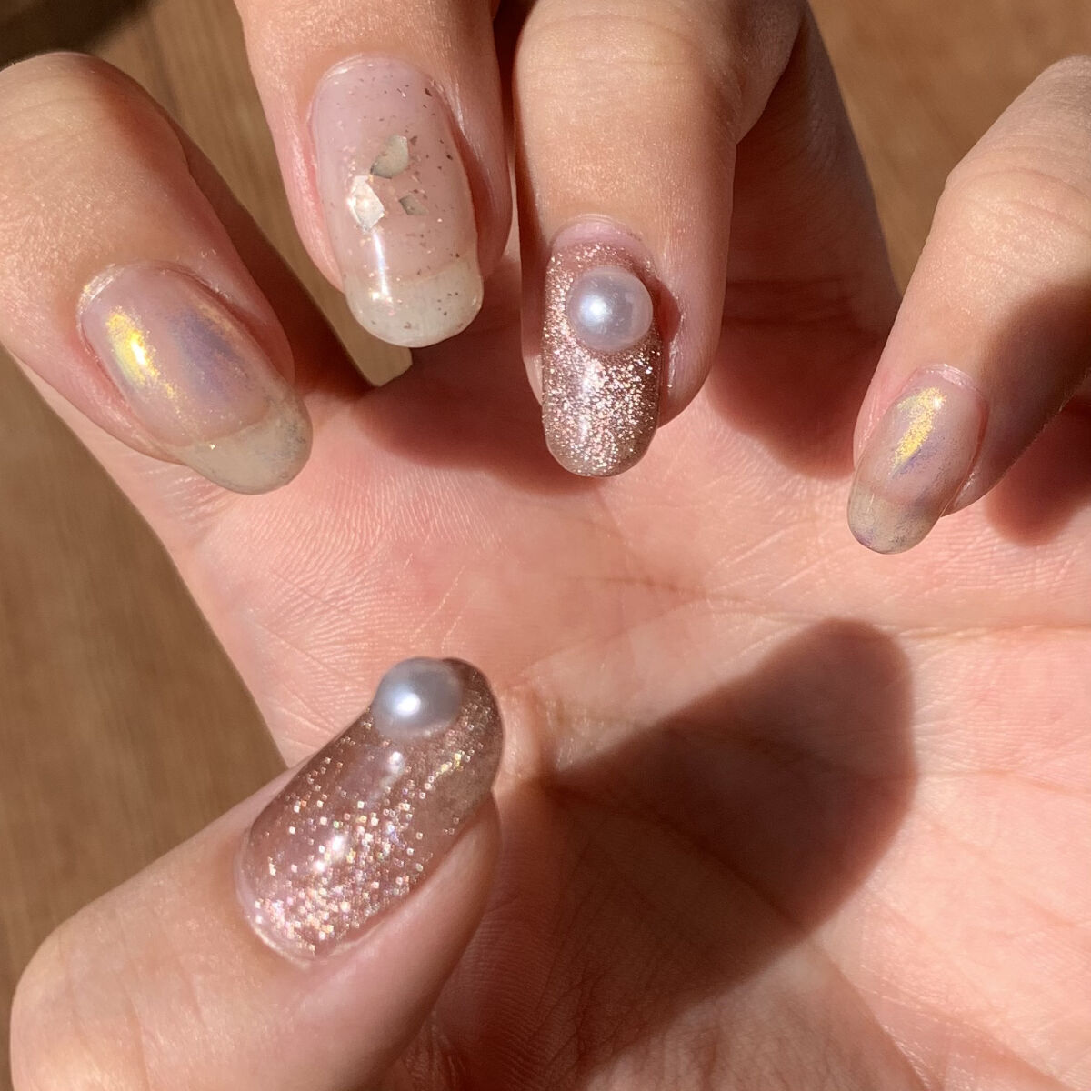 PEEL OFF BASE #8 【ポリコ】/ARKEY TOKYO/ジェルネイルを使ったクチコミ（2枚目）