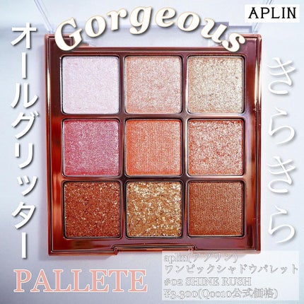 ワンピックアイシャドウパレット/APLIN/アイシャドウパレットを使ったクチコミ(1枚目)