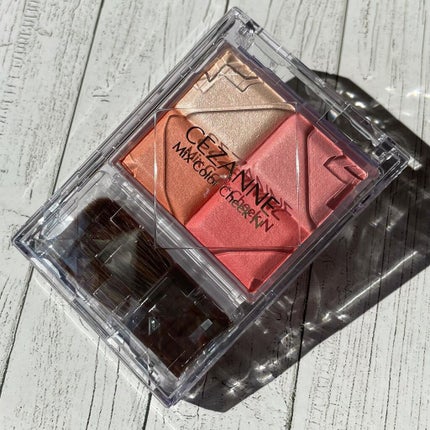 ミックスカラーチークN/CEZANNE/パウダーチークを使ったクチコミ(1枚目)