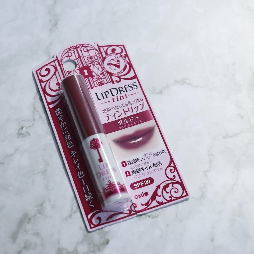 リップドレスティント/近江兄弟社/リップティントを使ったクチコミ(1枚目)