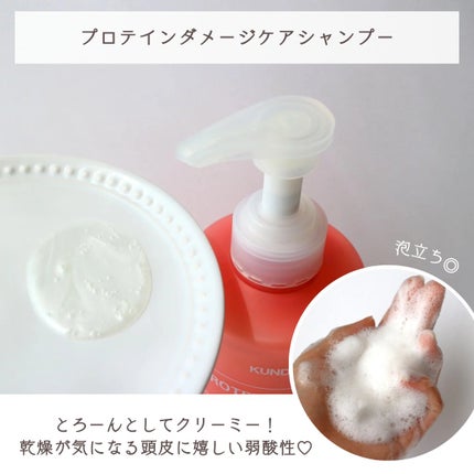 クンダル ダメージケア シャンプー/トリートメント/KUNDAL/市販シャンプーを使ったクチコミ(3枚目)
