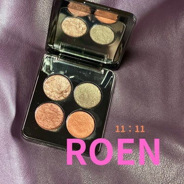 ROEN BEAUTY Eye Shadow Palette 11:11/ROEN BEAUTY /アイシャドウパレットを使ったクチコミ（1枚目）