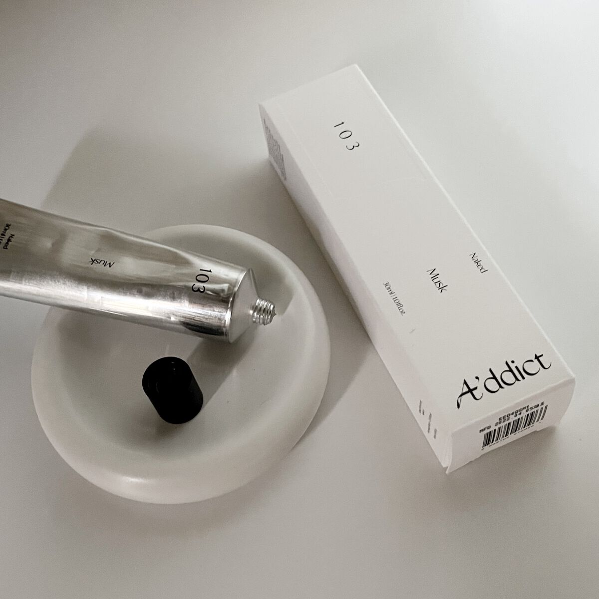 ソリッドパフューム ムスク 103/Addct/練り香水を使ったクチコミ（1枚目）