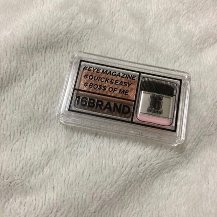 16 EYE MAGAZINE/16BRAND/アイシャドウパレットを使ったクチコミ(2枚目)