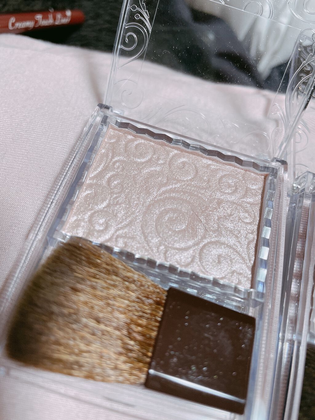 パールグロウハイライト/CEZANNE/パウダーハイライトを使ったクチコミ(3枚目)