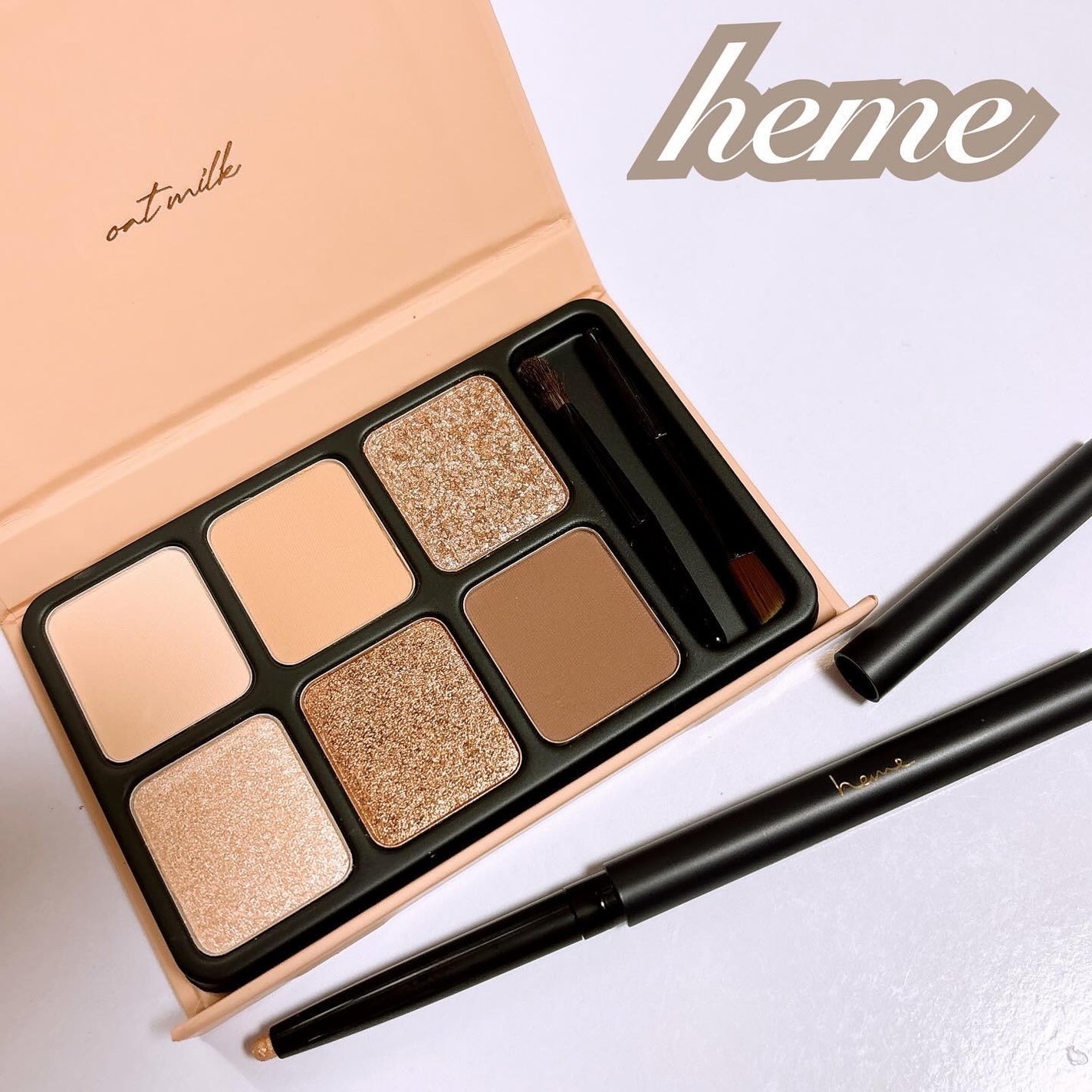 アイカラーパレット/heme/アイシャドウパレットを使ったクチコミ(1枚目)