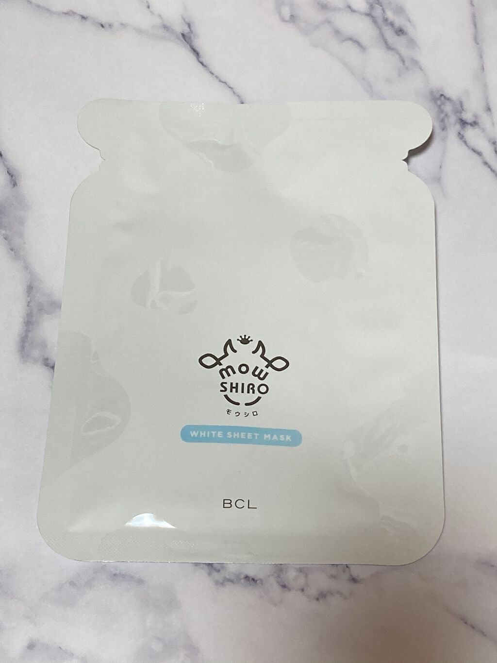 ホワイト シートマスク/モウシロ/シートマスク・パックを使ったクチコミ(2枚目)