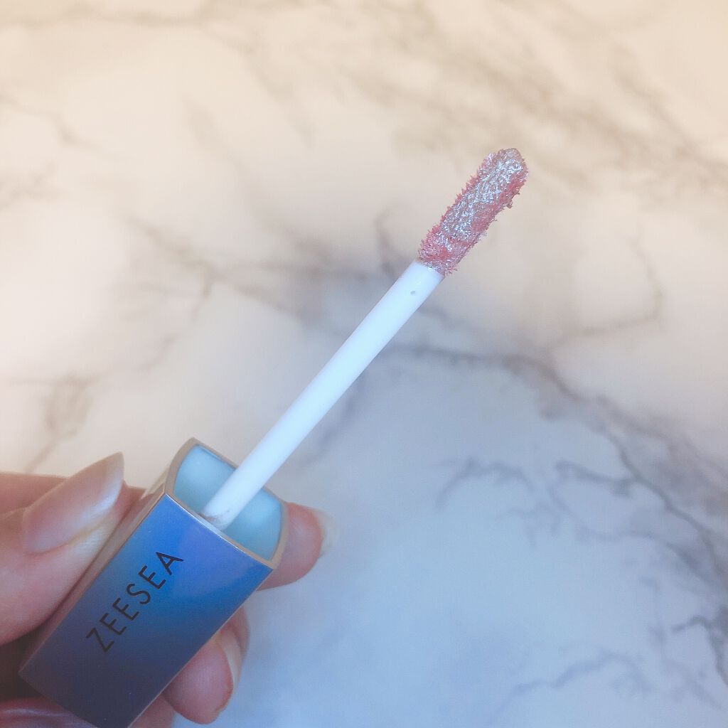 ダイヤモンドシリーズ 星空リキッドアイシャドウ/ZEESEA/リキッドアイシャドウを使ったクチコミ（2枚目）