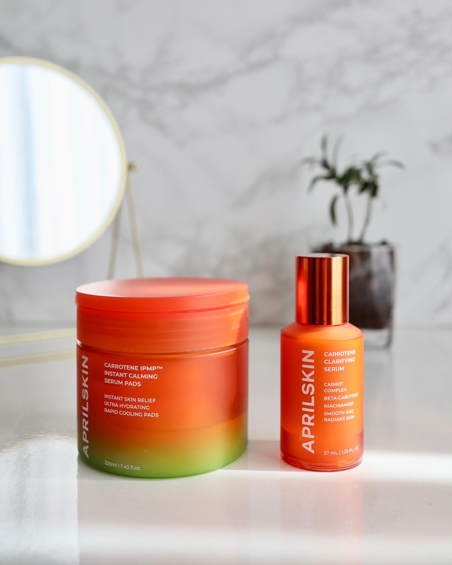 リアルカロテンブレミッシュクリアセラム/APRILSKIN/美容液を使ったクチコミ（2枚目）