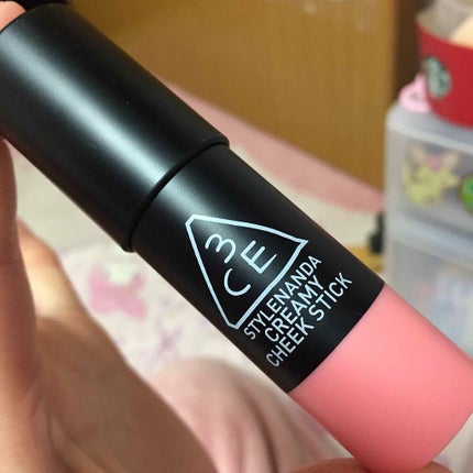 CREAMY CHEEK STICK/3CE/ジェル・クリームチークを使ったクチコミ(1枚目)