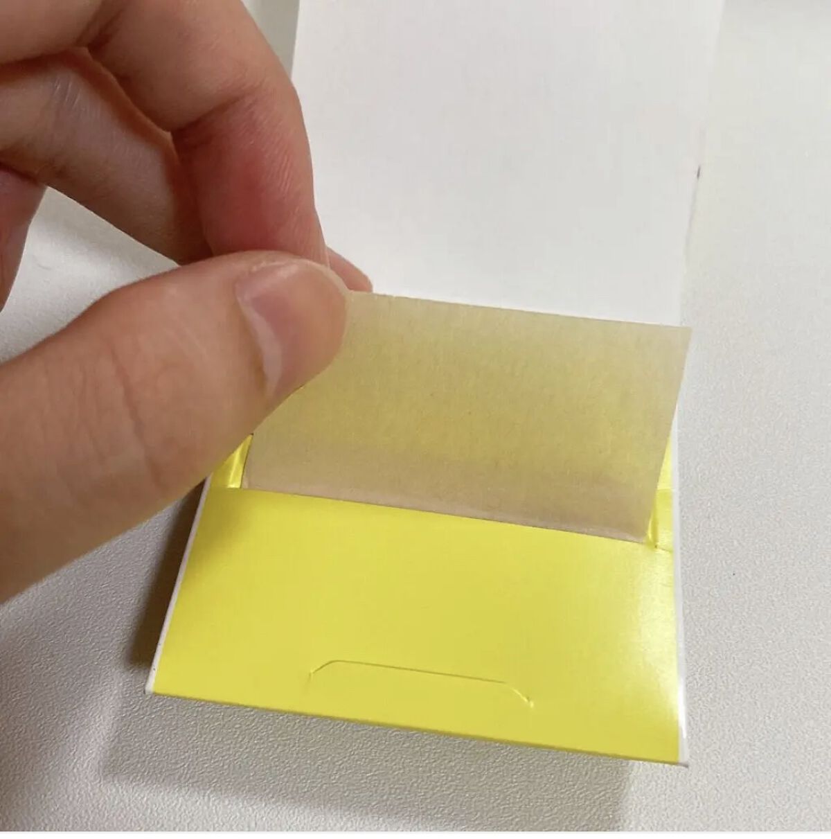 お直しさんのあぶらとり紙(非売品)100枚入/パラドゥ/あぶらとり紙を使ったクチコミ（2枚目）