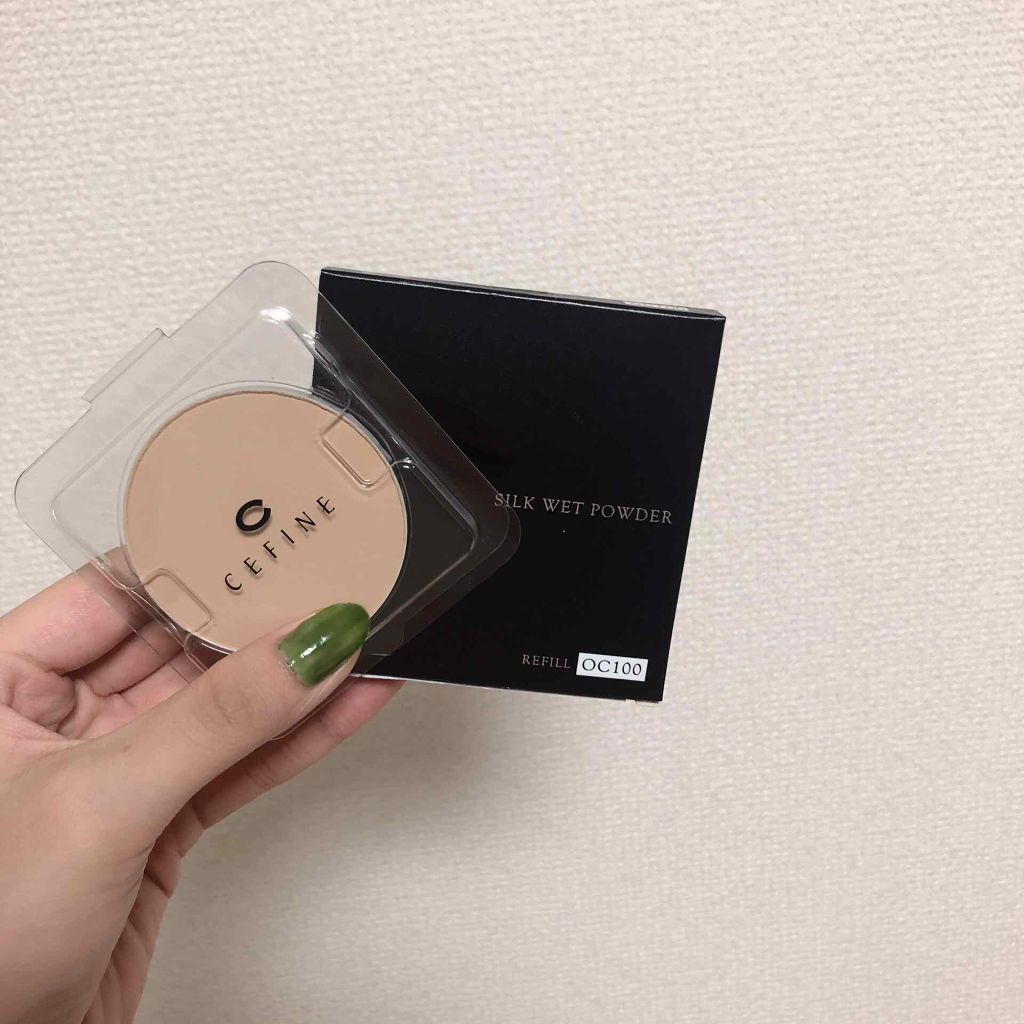 セフィーヌ シルクウェットパウダーのクチコミ「渡辺直美さん愛用のセフィーヌのファンデーション！買ってみたんだけどすごくよかった……

［良い.....」（1枚目）