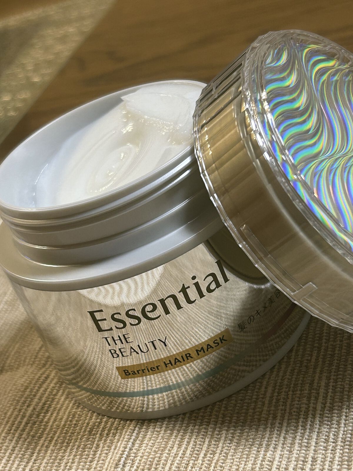 Essential THE BEAUTY 髪のキメ美容バリアヘアマスク/エッセンシャル/ヘアマスク・ヘアパックを使ったクチコミ（1枚目）