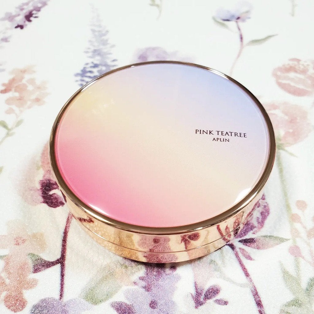 ピンクティーツリーカバーアップグロウクッション/APLIN/クッションファンデーションを使ったクチコミ(2枚目)