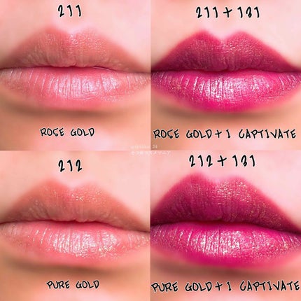 ルージュシグネチャー /ロレアル パリ/リップグロスを使ったクチコミ(4枚目)