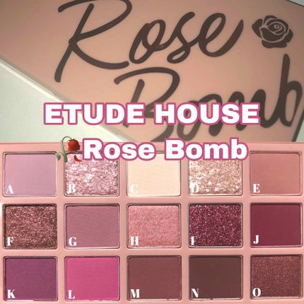 プレイカラーアイパレット ローズボム/ETUDE/アイシャドウパレットを使ったクチコミ(1枚目)