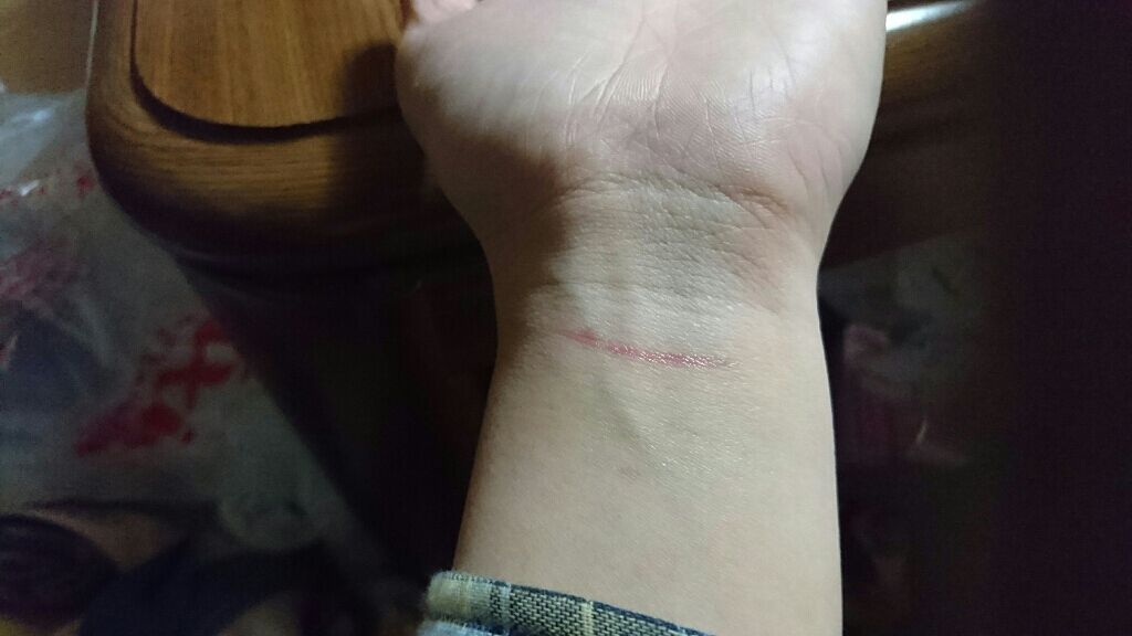 CMBリップスティック/セリア/口紅を使ったクチコミ（2枚目）