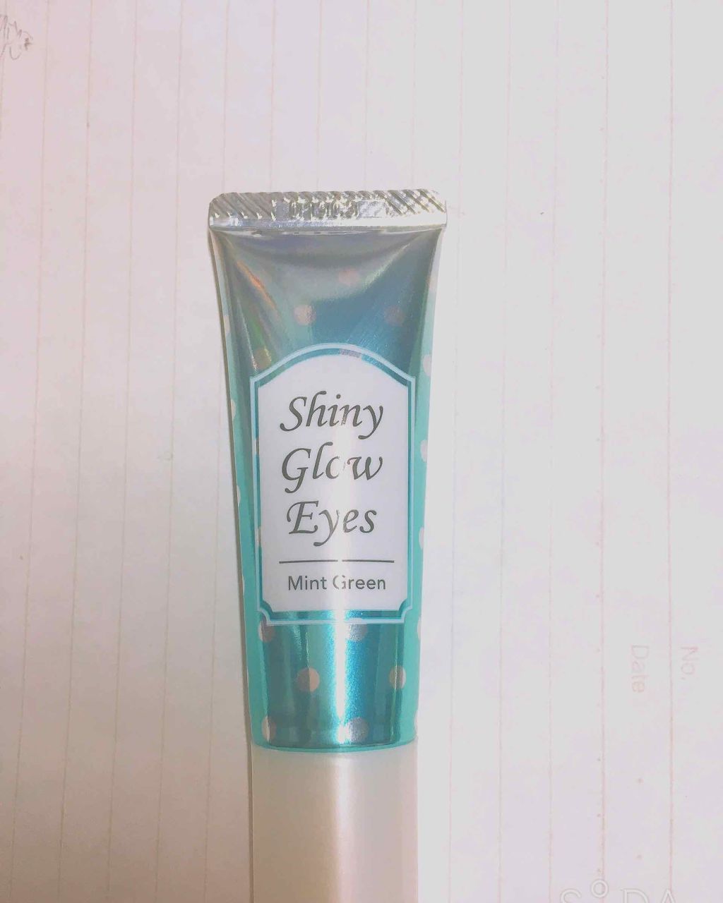 シャイニーグロウアイズD/DAISO/ジェル・クリームアイシャドウを使ったクチコミ（1枚目）