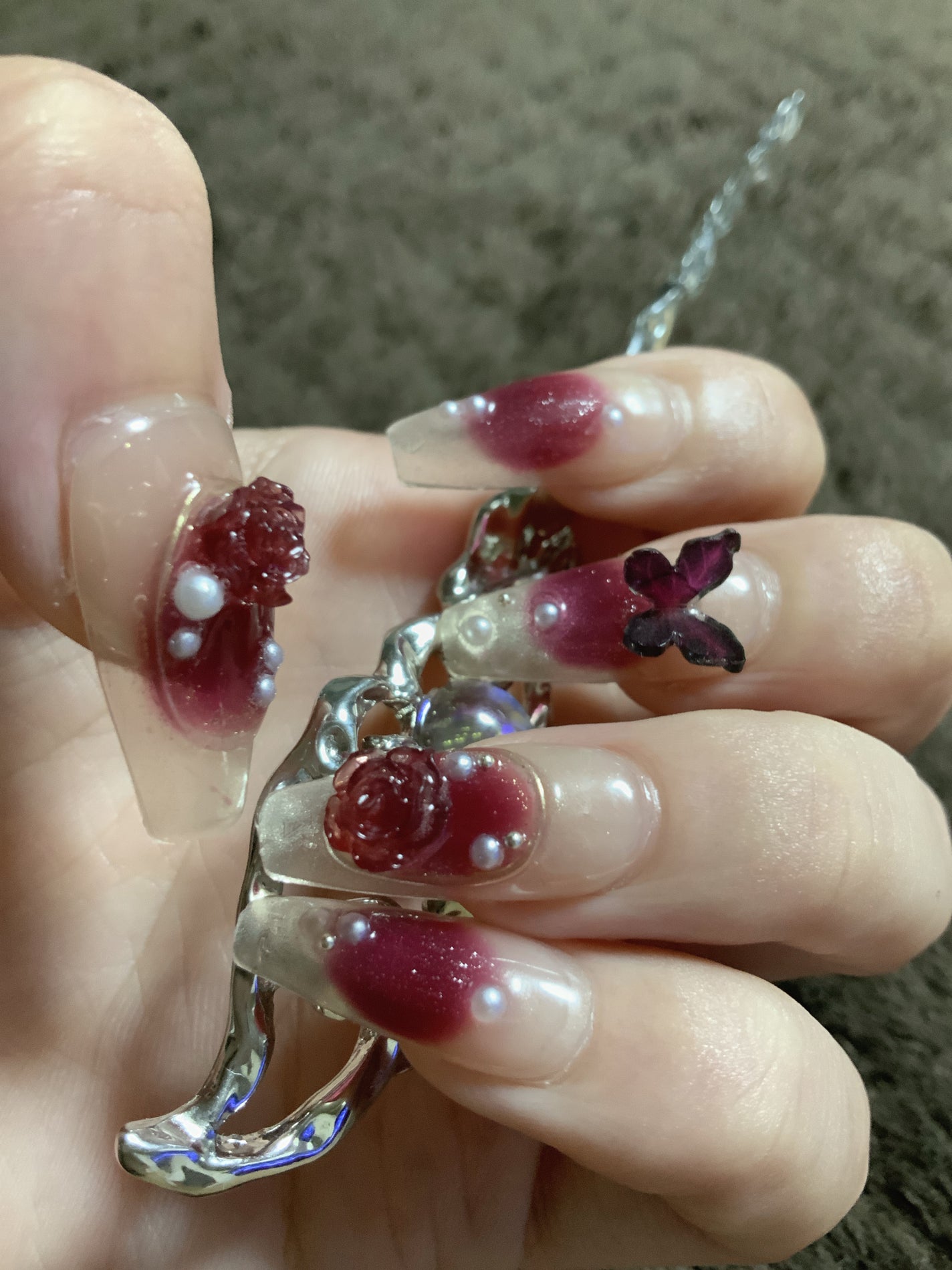 ネイルチップ/SHEIN/ネイルチップ・パーツを使ったクチコミ(2枚目)