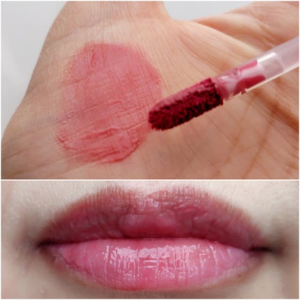 ジューシーラスティングティント/rom&nd/リップティントを使ったクチコミ(4枚目)