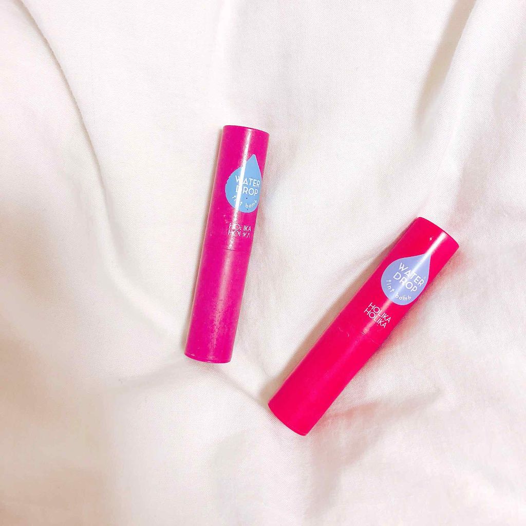 WATER DROP tint bomb/HOLIKA HOLIKA/リップグロスを使ったクチコミ（1枚目）