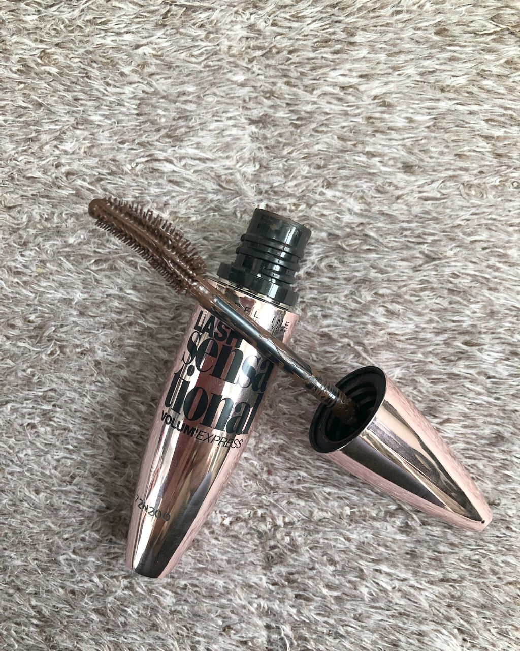 ボリューム エクスプレス ラッシュセンセーショナル/MAYBELLINE NEW YORK/マスカラを使ったクチコミ(1枚目)