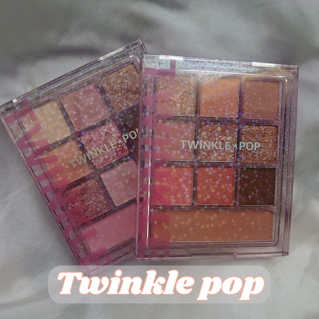 パールグラデーションオールオーバーパレット/TWINKLE POP/アイシャドウパレットを使ったクチコミ（1枚目）