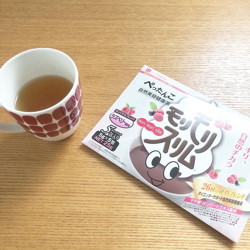 モリモリスリム ラズベリー風味/ハーブ健康本舗/健康サプリメントを使ったクチコミ(1枚目)