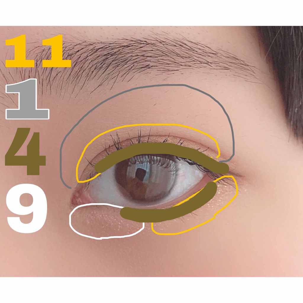 バレンタインボックス/VAVI MELLO/アイシャドウパレットを使ったクチコミ(4枚目)