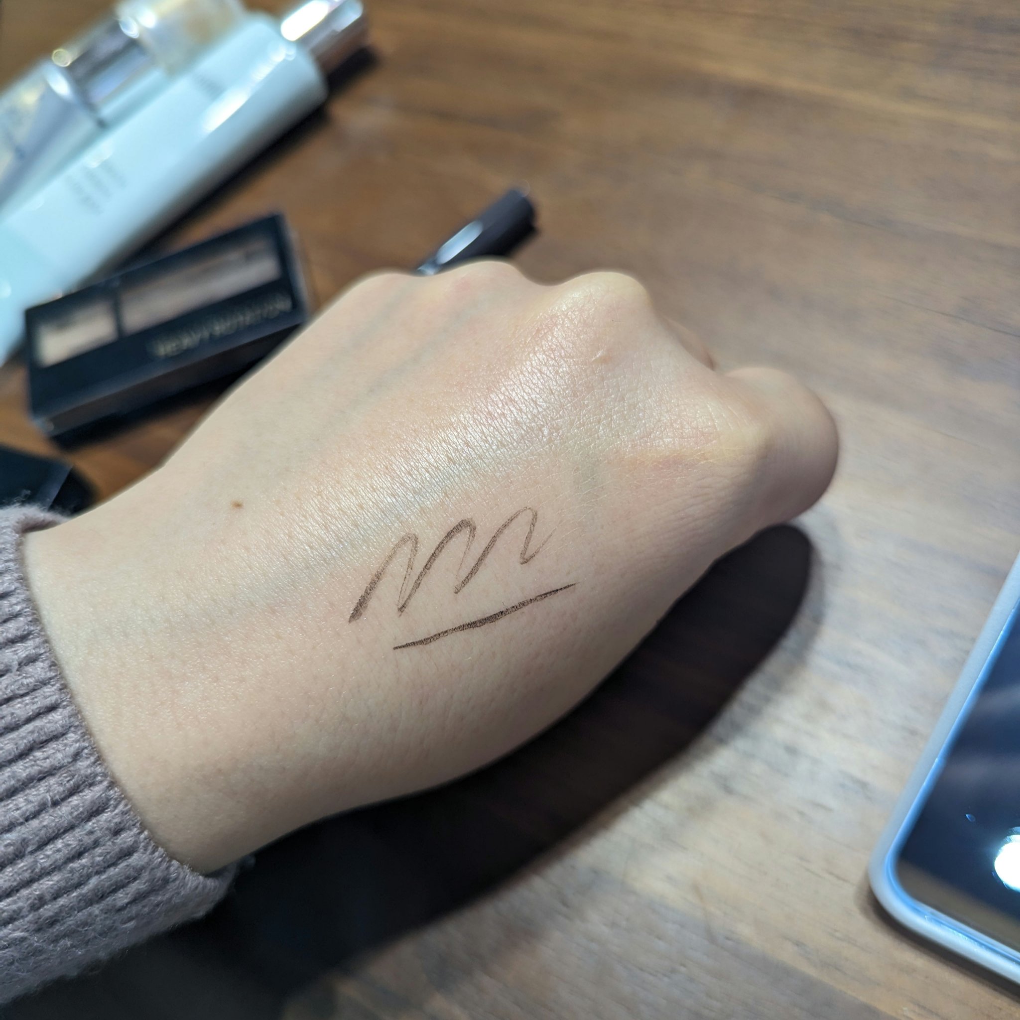 シルキーリキッドアイライナーWP/D-UP/リキッドアイライナーを使ったクチコミ（3枚目）