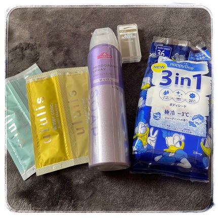 ハッピーデオ ボディシート 極氷冷アイスダウン シャープミント/マンダム/ボディシートを使ったクチコミ(2枚目)