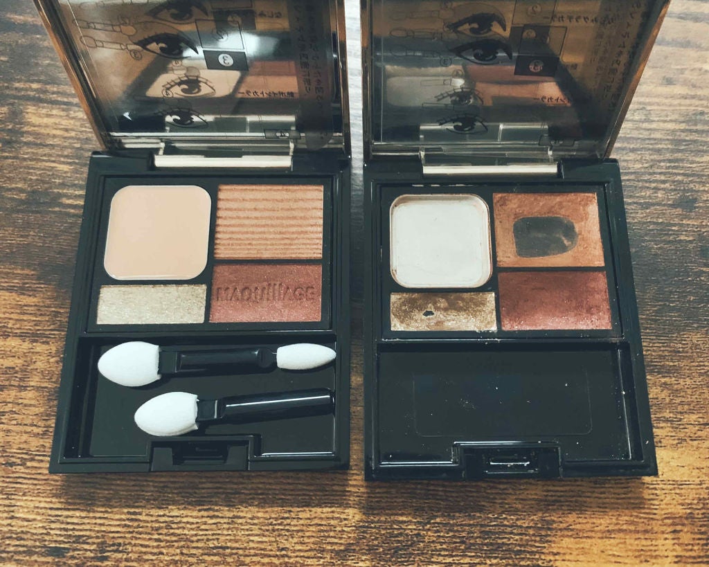 ドラマティックスタイリングアイズD/マキアージュ/アイシャドウパレットを使ったクチコミ(3枚目)