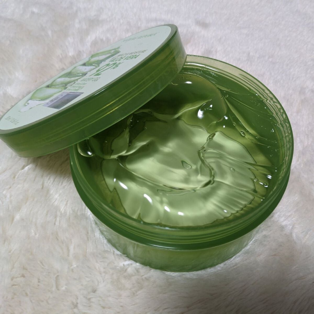 マイルド&モイスチャーアロエジェル/ネイチャーリパブリック/ボディローションを使ったクチコミ(2枚目)