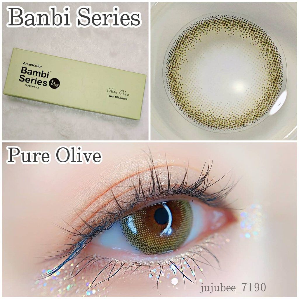 バンビシリーズ ワンデー ナチュラル/AngelColor/ワンデー（１DAY）カラコン by ツバメ