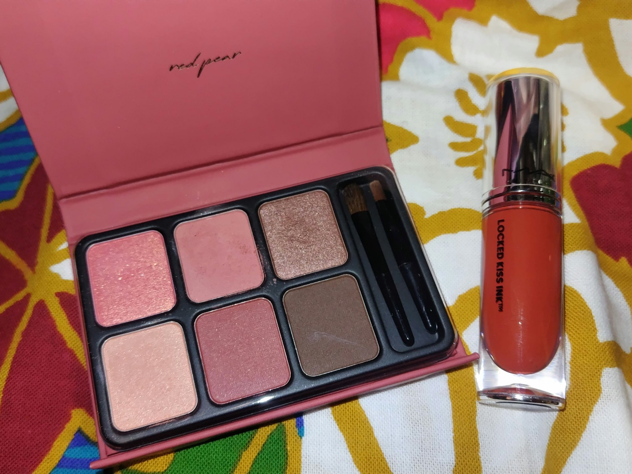 M·A·C ロックド キス インク リップカラー エクストラ チリ（ウォーム ブリック レッド）/M・A・C/口紅を使ったクチコミ（1枚目）