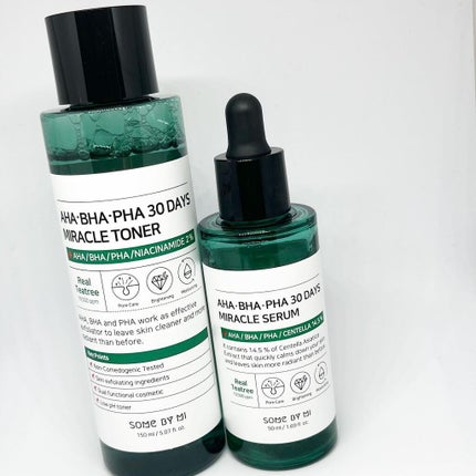 AHA·BHA·PHA 30デイズミラクルトナー/SOME BY MI/化粧水を使ったクチコミ(1枚目)