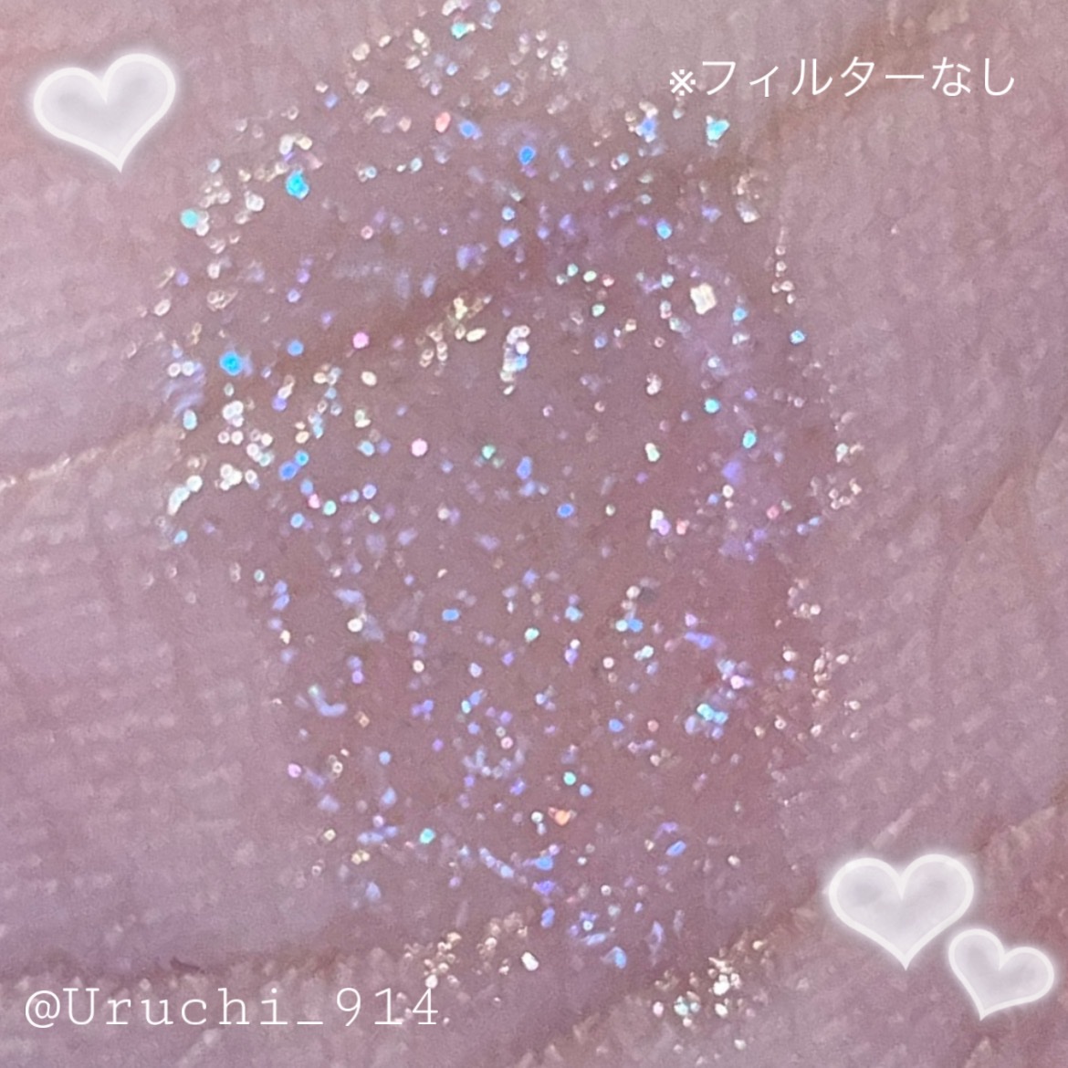 ジルスチュアート　アイダイヤモンド グリマー 10 twinkle sakura petals＜サクラブーケ＞（限定色）/JILL STUART/グリッターを使ったクチコミ（2枚目）