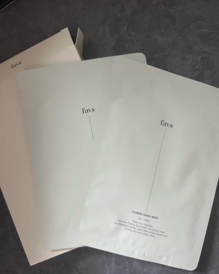 カーミングフェイシャルマスク/favs/シートマスク・パックを使ったクチコミ(1枚目)