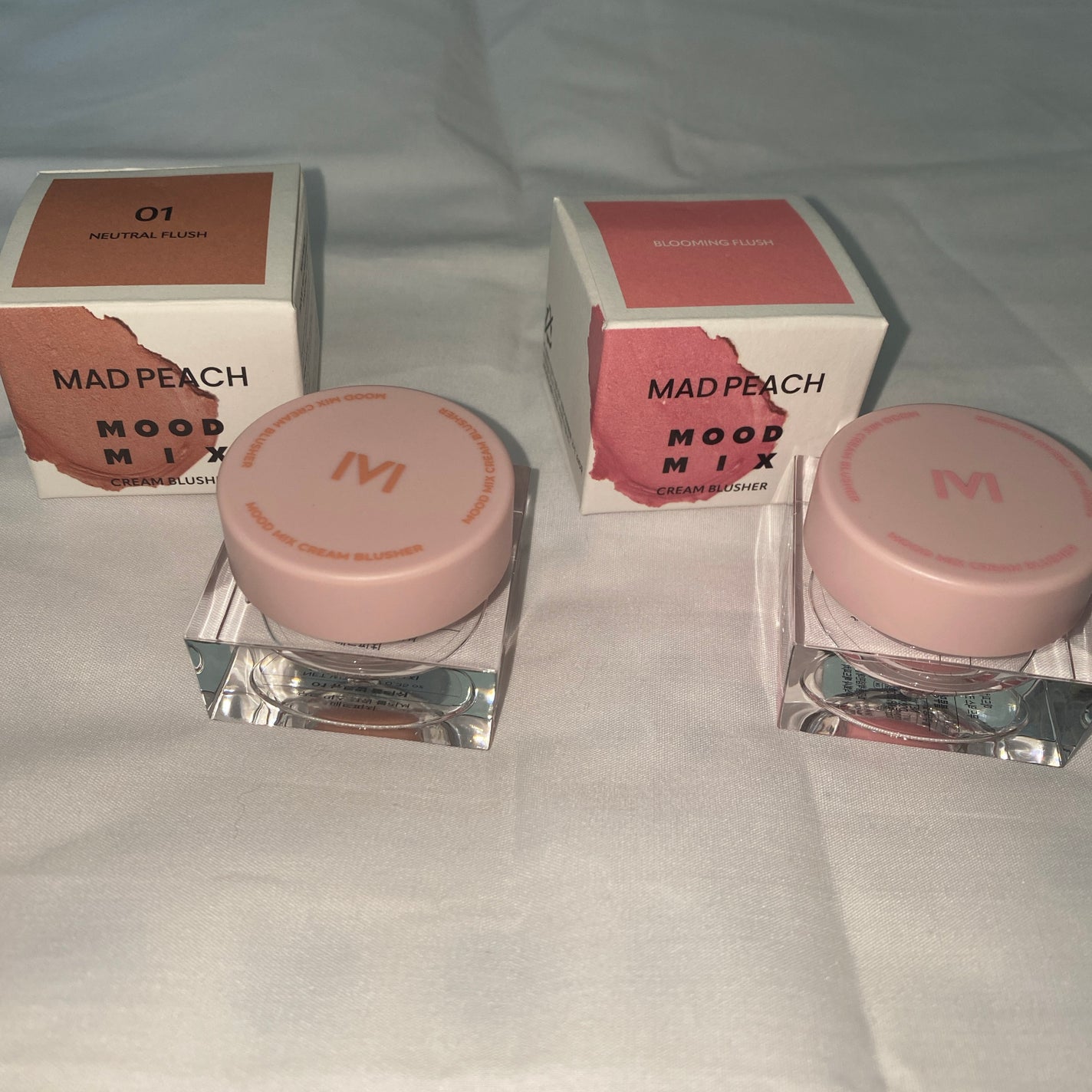 ムードミックスクリームブラッシャー/MAD PEACH/ジェル・クリームチークを使ったクチコミ(1枚目)