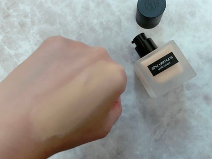 (旧)アンリミテッド ラスティング フルイド/shu uemura/リキッドファンデーションを使ったクチコミ(3枚目)