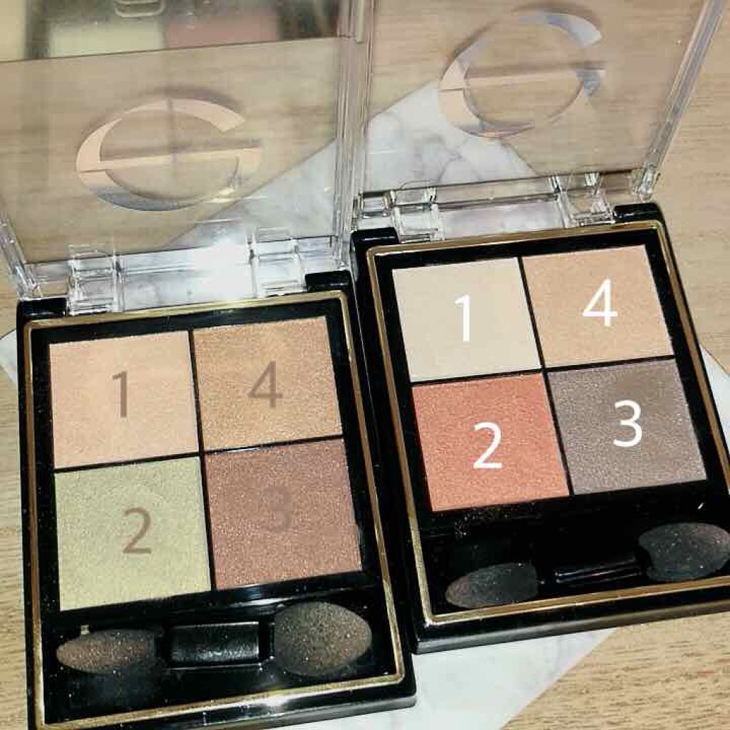 リアルクローズシャドウ/excel/アイシャドウパレットを使ったクチコミ(2枚目)