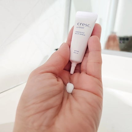 スムースフィット マルチシールド/cresc. by ASTALIFT/化粧下地を使ったクチコミ(4枚目)